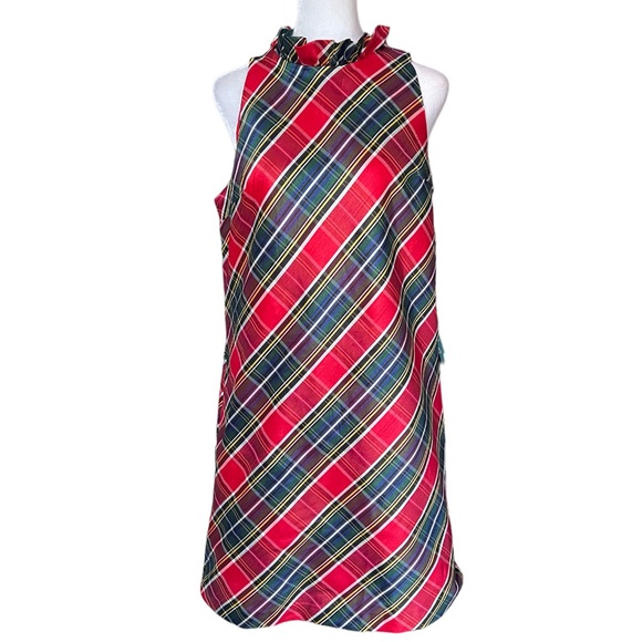 Crown & Ivy NEW Tartan Plaid Holiday Dress - Picture 3 of 9